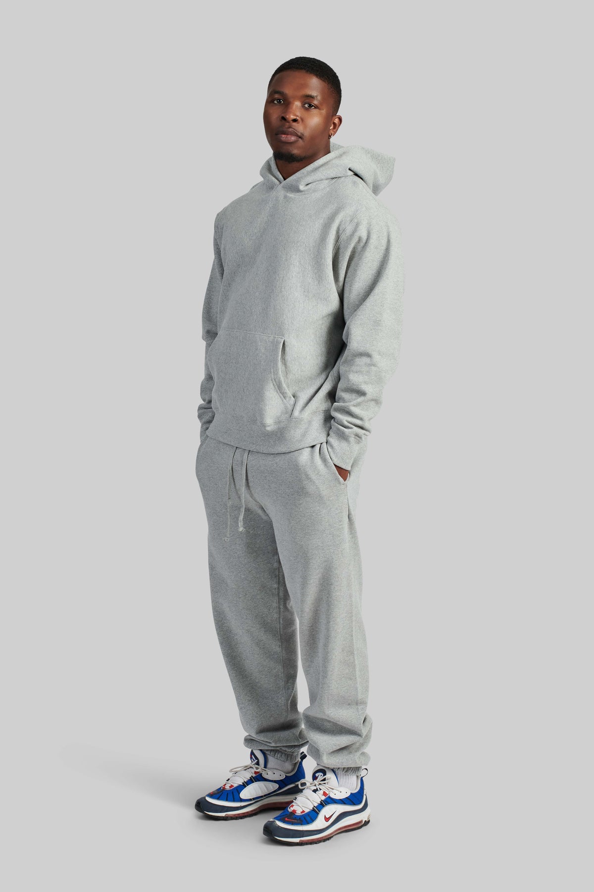 3013 RELAXED FIT FLEECE HOODED SWEATSHIRT