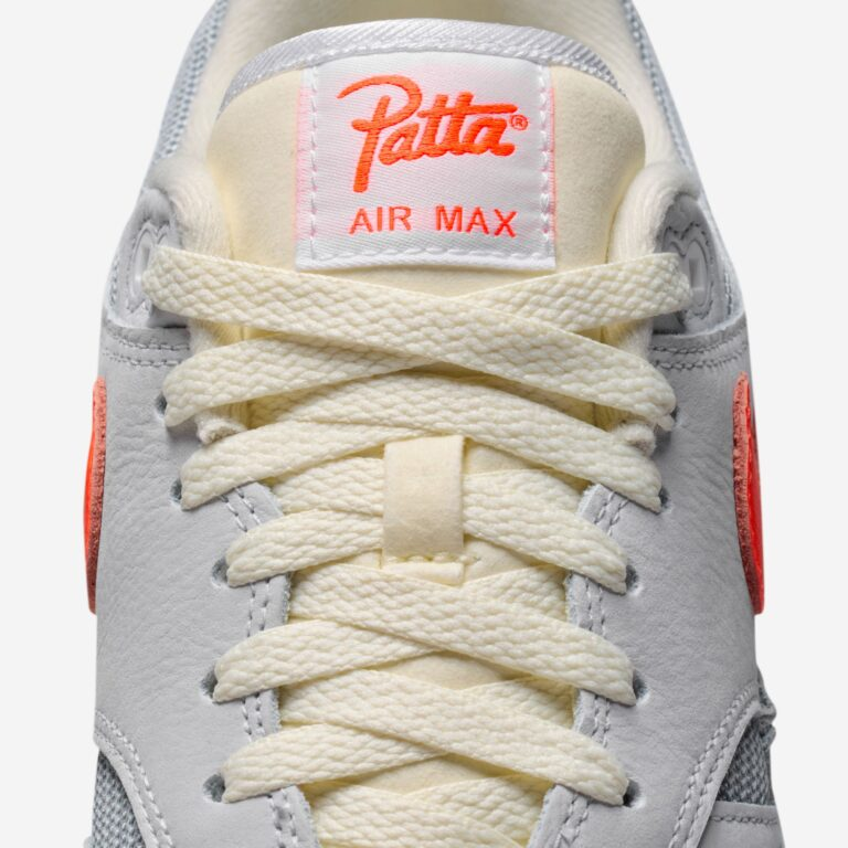 Nike x Patta Air Max 1 '87 "White Hyper Crimson" II7055-100