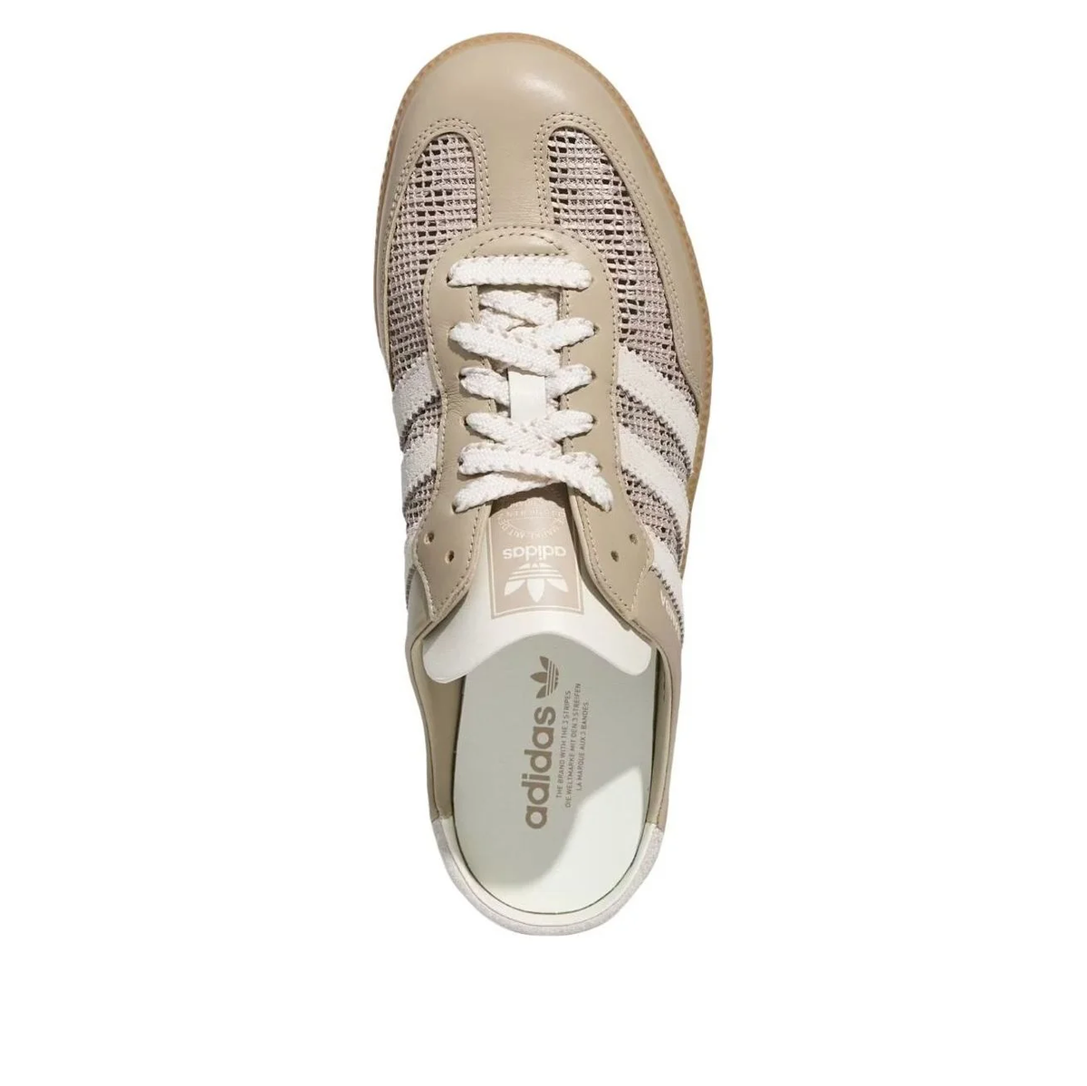 adidas Samba OG Mules Women's Khaki Off White (HP5051)