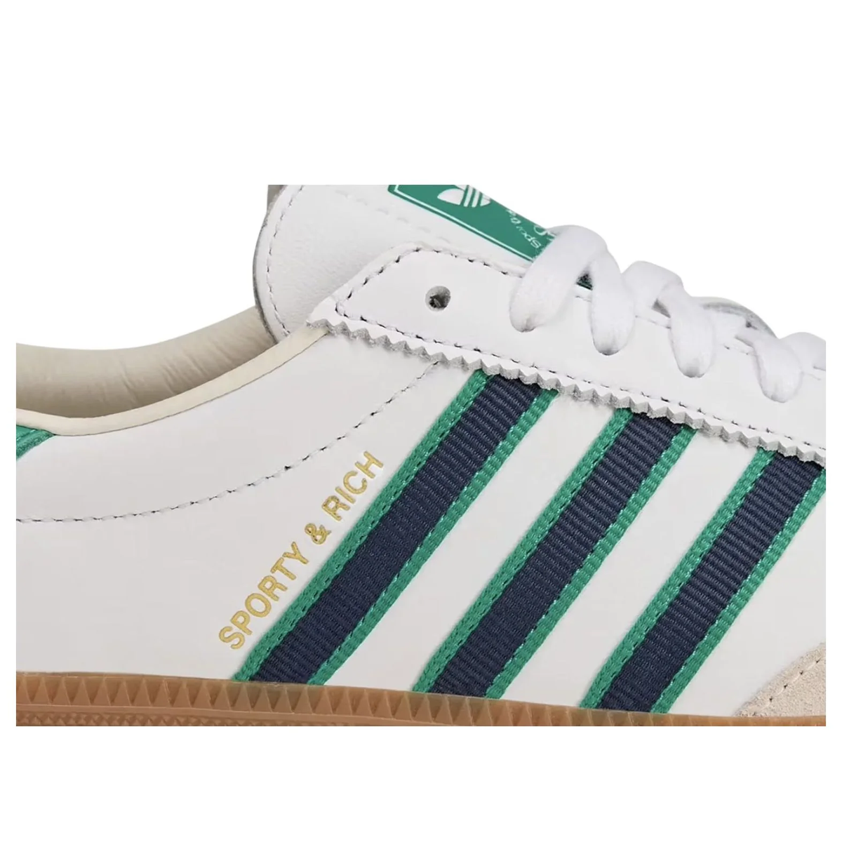 adidas x Sporty & Rich Samba White Green (JQ1353)