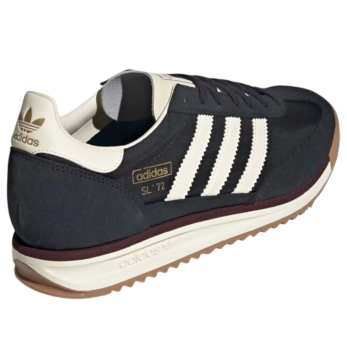 adidas SL 72 RS Core Black Cream White Gold Metallic (HQ7250)