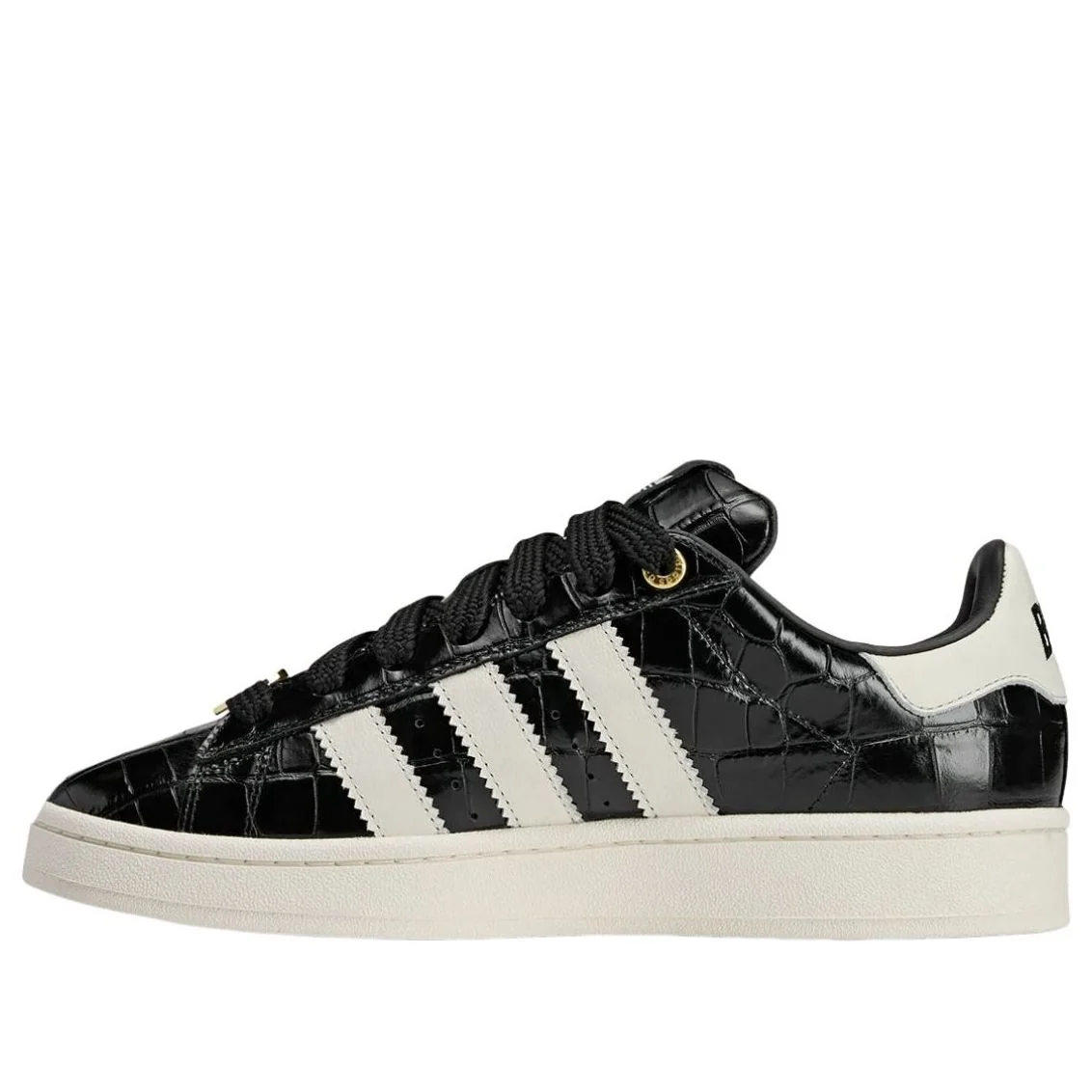 adidas x A Bathing Ape Campus 00s Black White Sneakers (KJ8851)