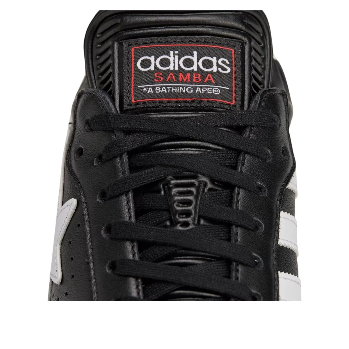 adidas x BAPE Samba Core Black Sneakers (JR9246)