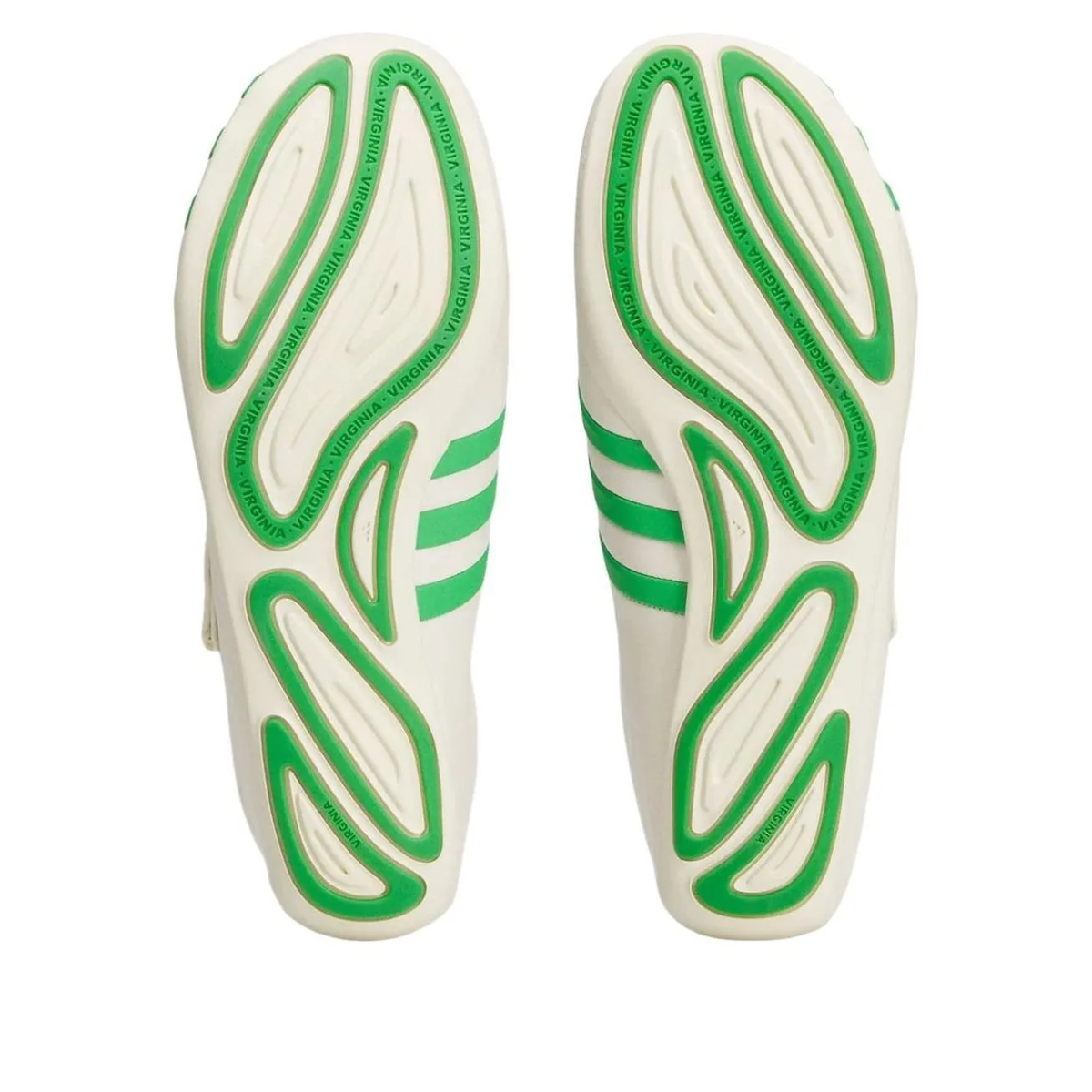 adidas x Pharrell Williams Vario Flat Earther Cloud White Core Green (KI7669)