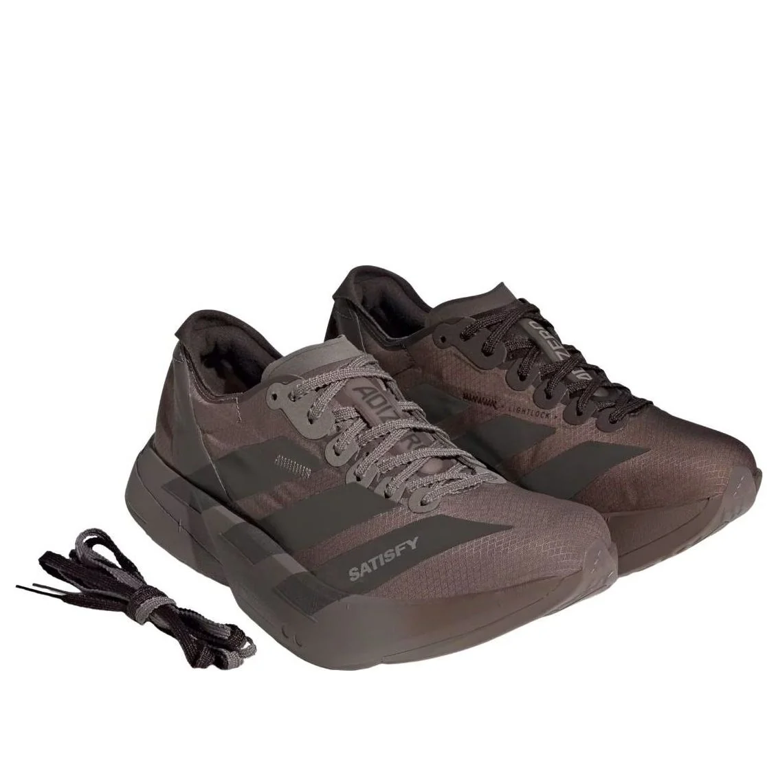 adidas x Satisfy Adizero Adios Pro 4 Brown Aurora Coffee (KH8442)