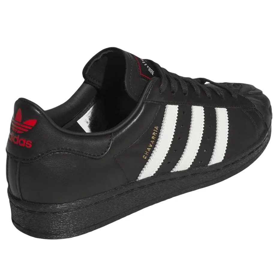 adidas x Willy Chavarria Rose Superstar Black White Red (KI5156)