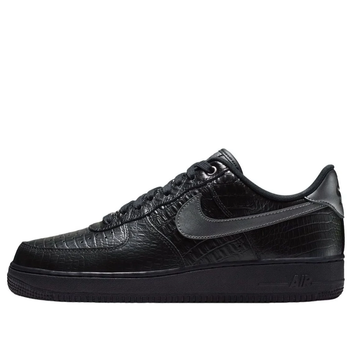 Nike Air Force 1 Low "Triple Black Croc" IV6306-010