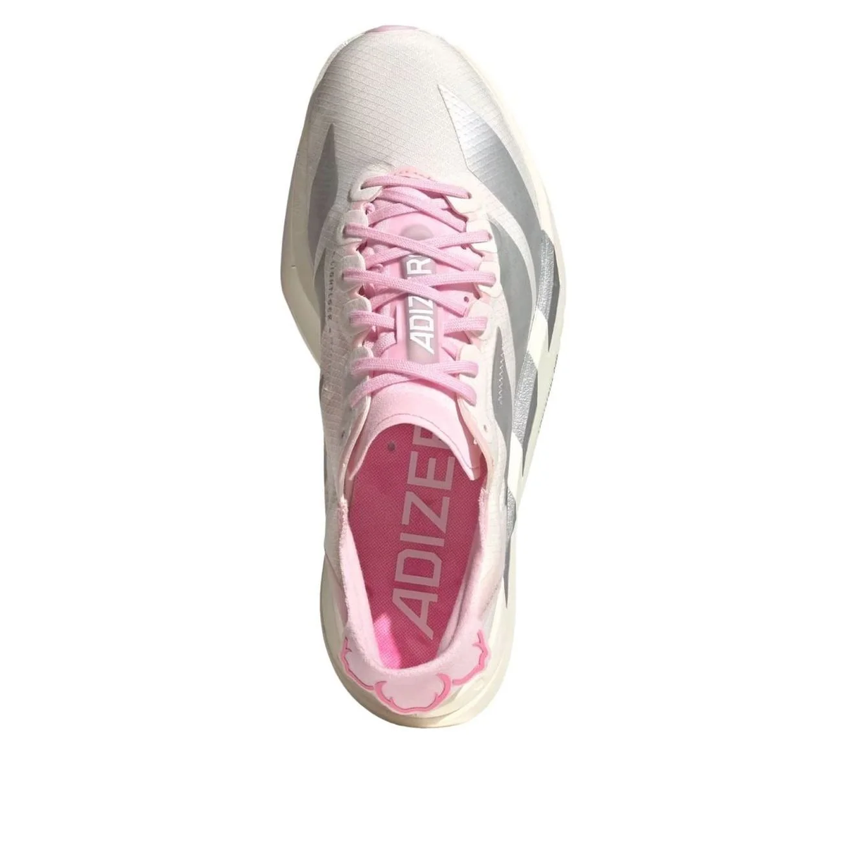 adidas Adizero Adios Pro 4 White Silver Metallic Clear Pink (JQ4446)