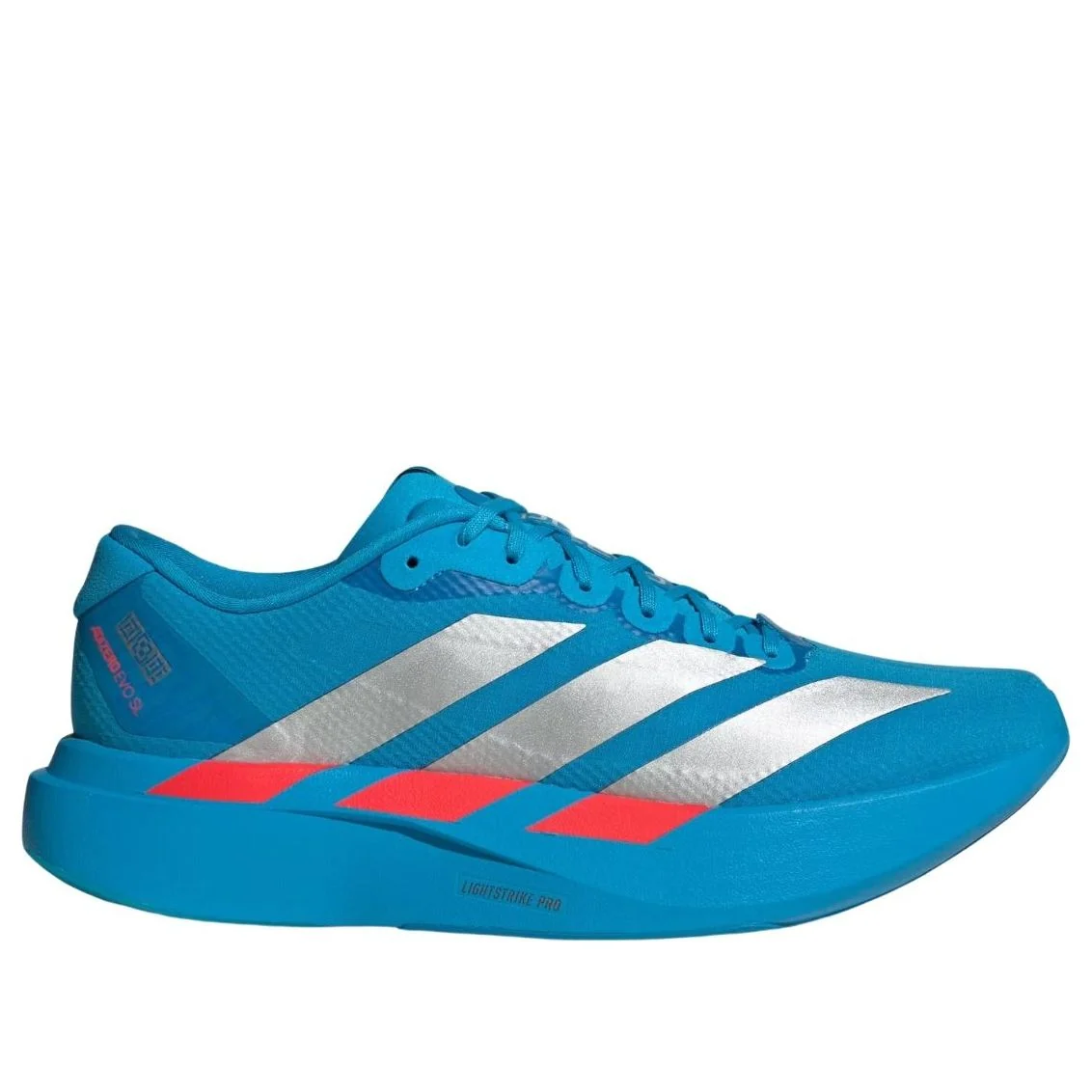 adidas Adizero EVO SL Solar Blue Silver Metallic (JR4729)
