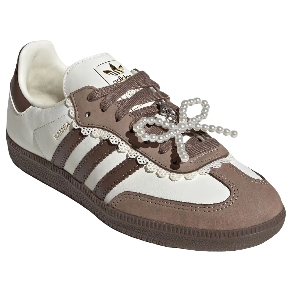 adidas Samba "Lace and Pearls" Sneakers - KZ8359