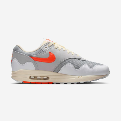 Nike x Patta Air Max 1 '87 "White Hyper Crimson" II7055-100