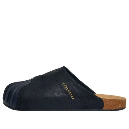adidas Adimule Slides "Core Black Gold Metallic" LC0415