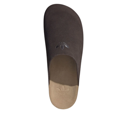 adidas Adimule Slides Dark Brown Gum Slip-On Mules (JS0705)