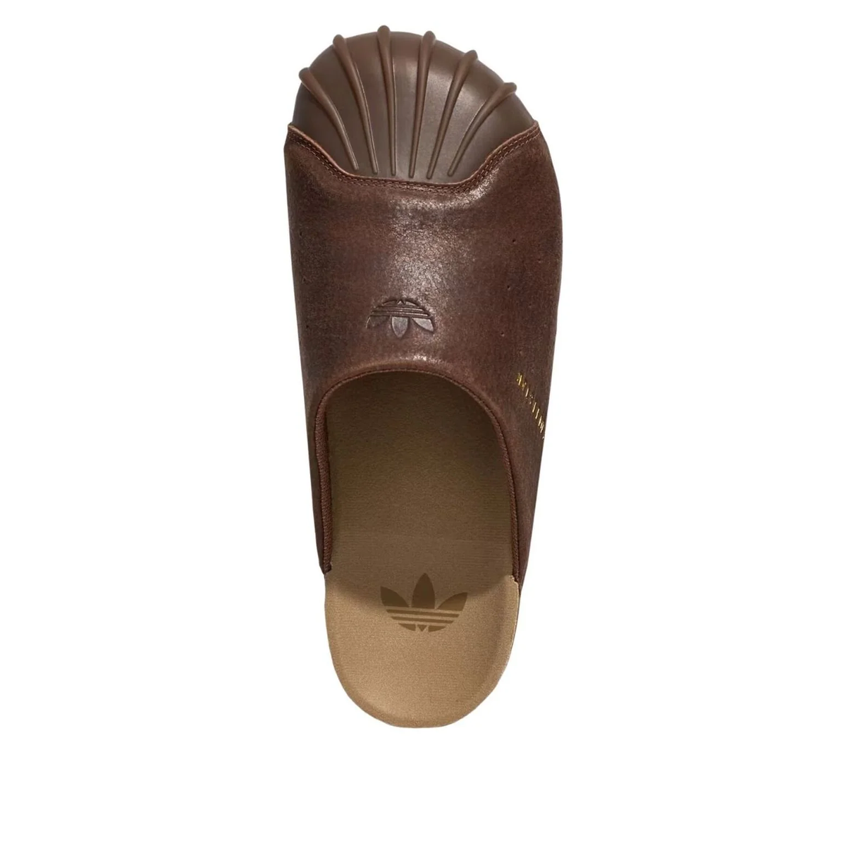 adidas Adimule Slides "Preloved Brown Gold Metallic" LC0416