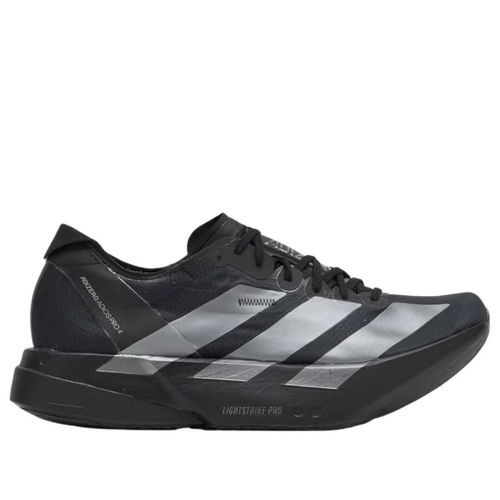 adidas Adizero Adios Pro 4 Black Iron Metallic Carbon (JR4887)