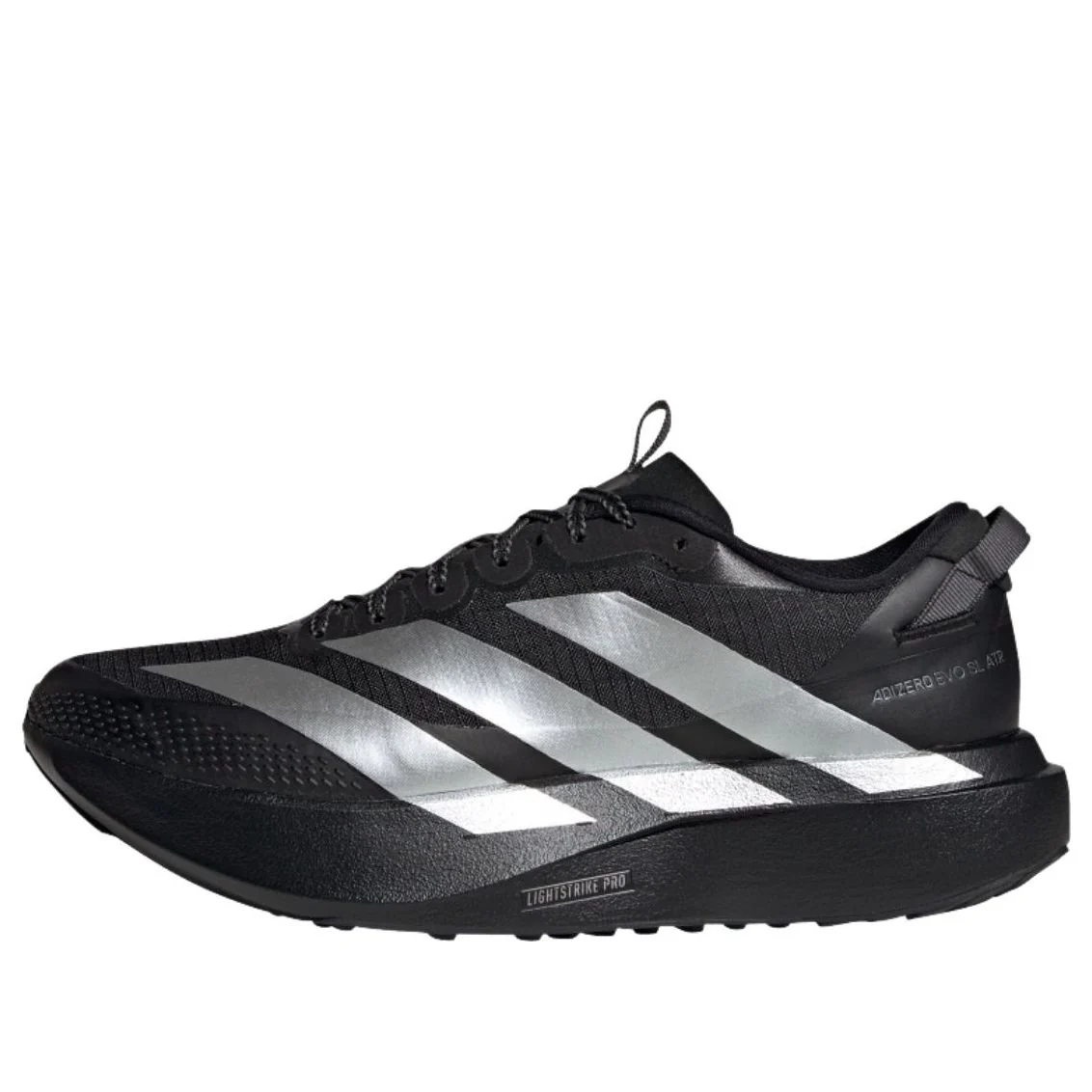 adidas Adizero Evo SL ATR Black Silver Metallic Shoes (KK2683)