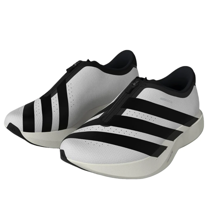 adidas Adizero Evo SL Zip White Black Shoes (KH9623)