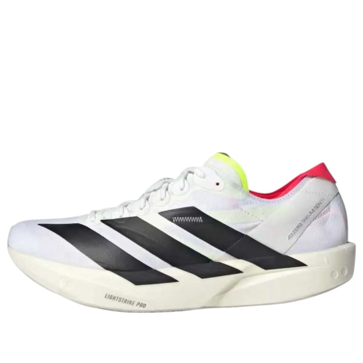 adidas Adizero Takumi Sen 11 White Black Lucid Red (JH8659)