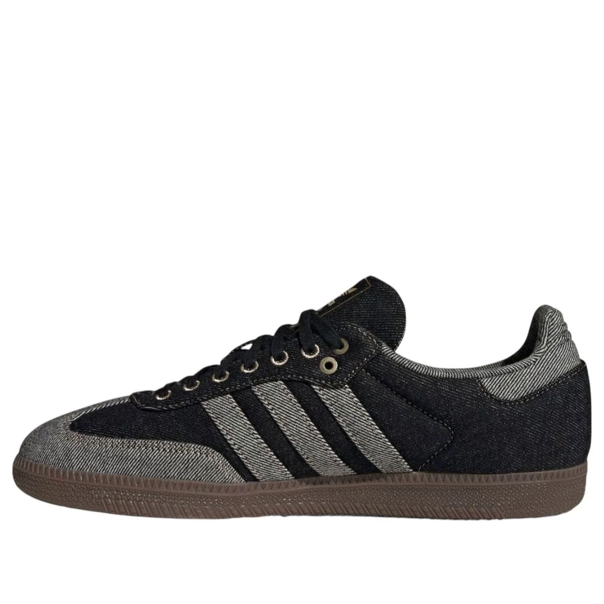 adidas Samba Black Denim Sneakers (KJ8858)