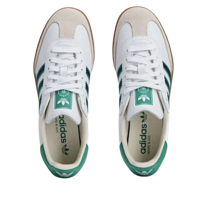 adidas x Sporty & Rich Samba White Green (JQ1353)