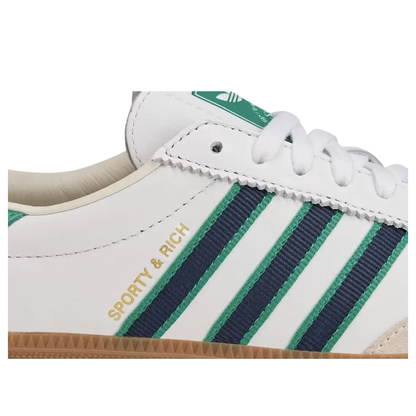 adidas x Sporty & Rich Samba White Green (JQ1353)