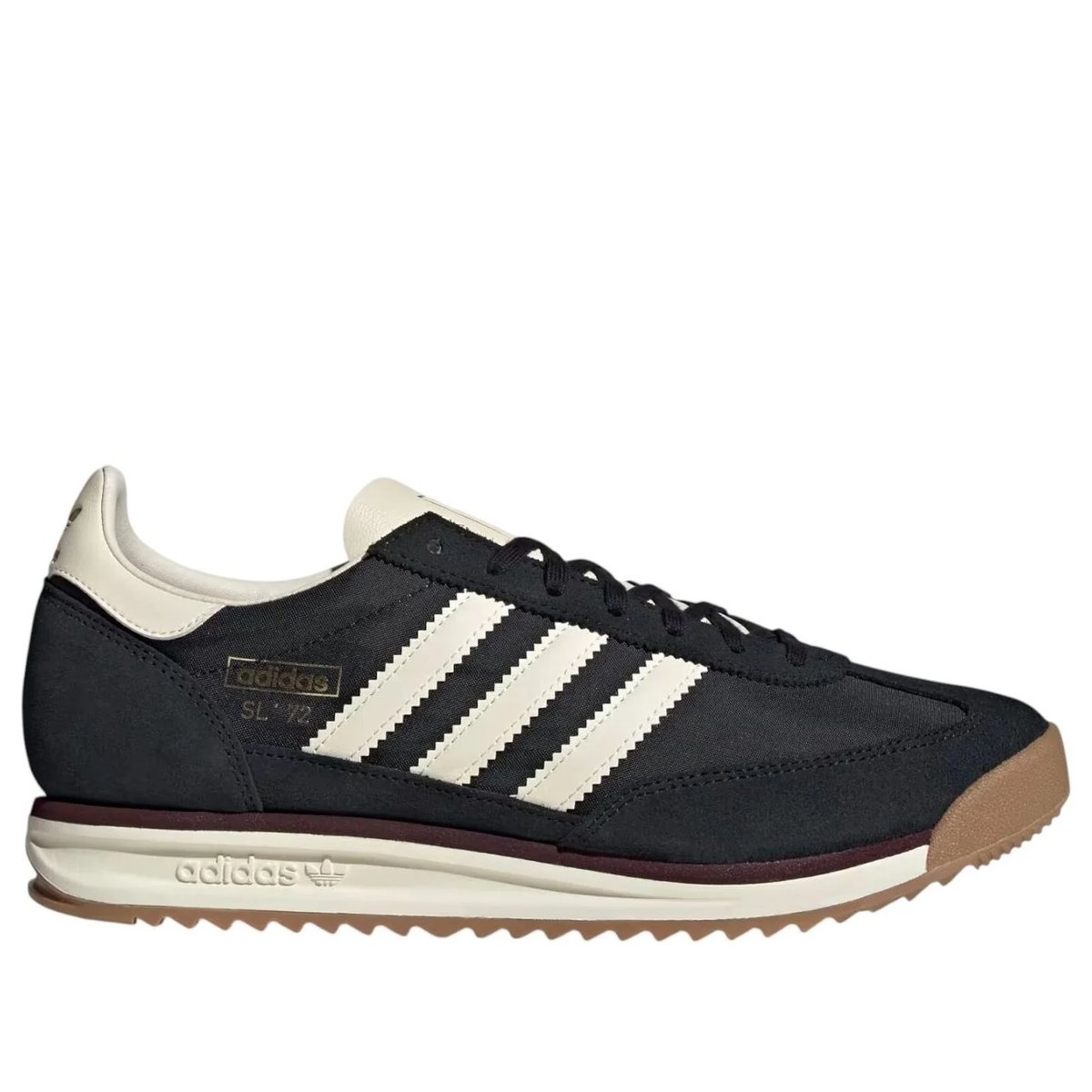 adidas SL 72 RS Core Black Cream White Gold Metallic (HQ7250)