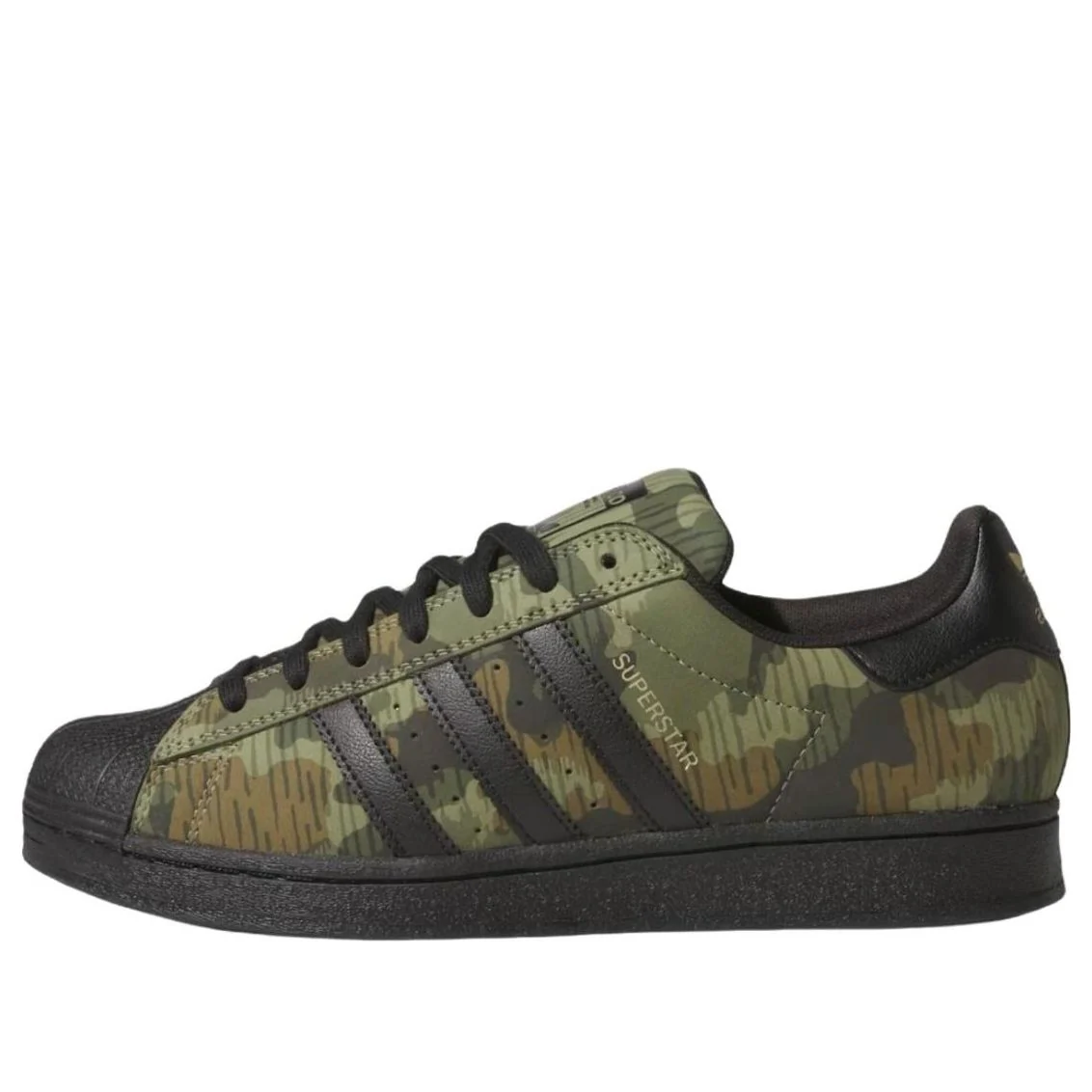 adidas Superstar ADV Camo Black Sneakers (KI5141)