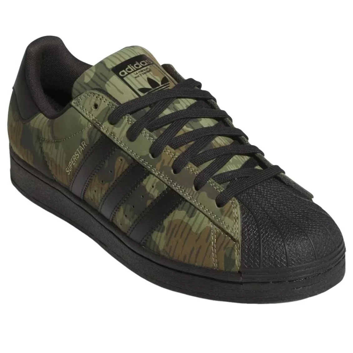 adidas Superstar ADV Camo Black Sneakers (KI5141)