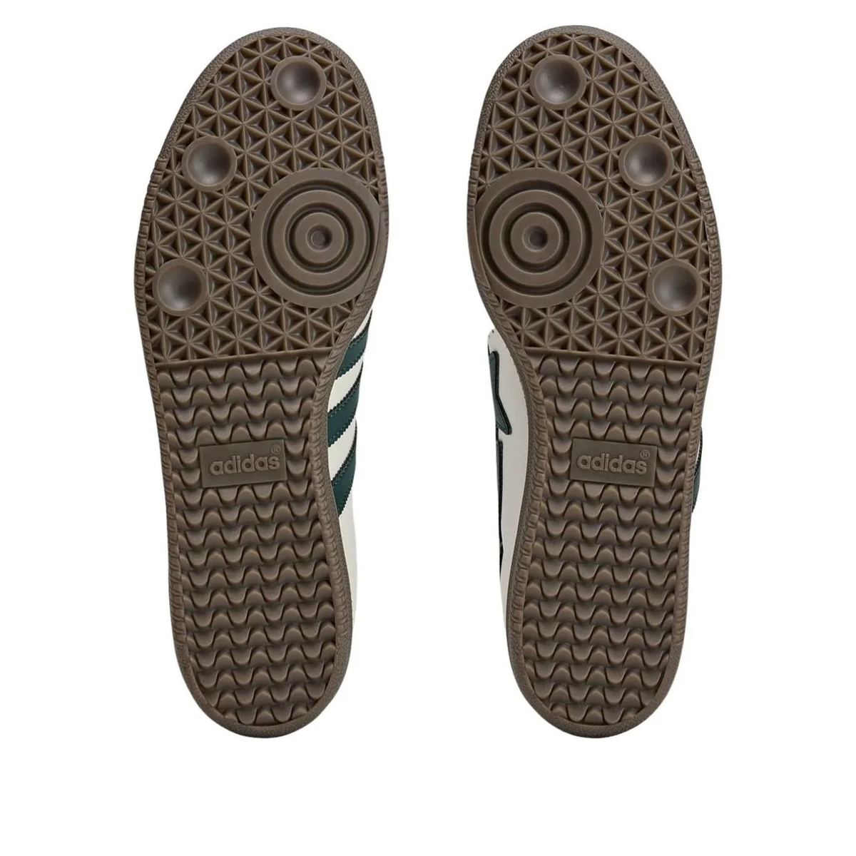 adidas x A Bathing Ape Samba White Forest Sneakers (KJ8852)
