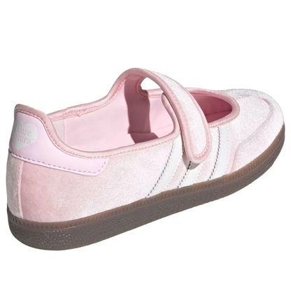 adidas x Care Bears Samba Jane Women's Shoes Clear Pink White (KK2599)
