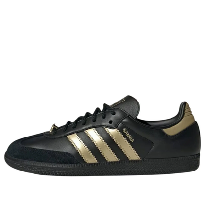 adidas x Dry Clean Only Samba OG Black Gold Sneakers (KI5854)
