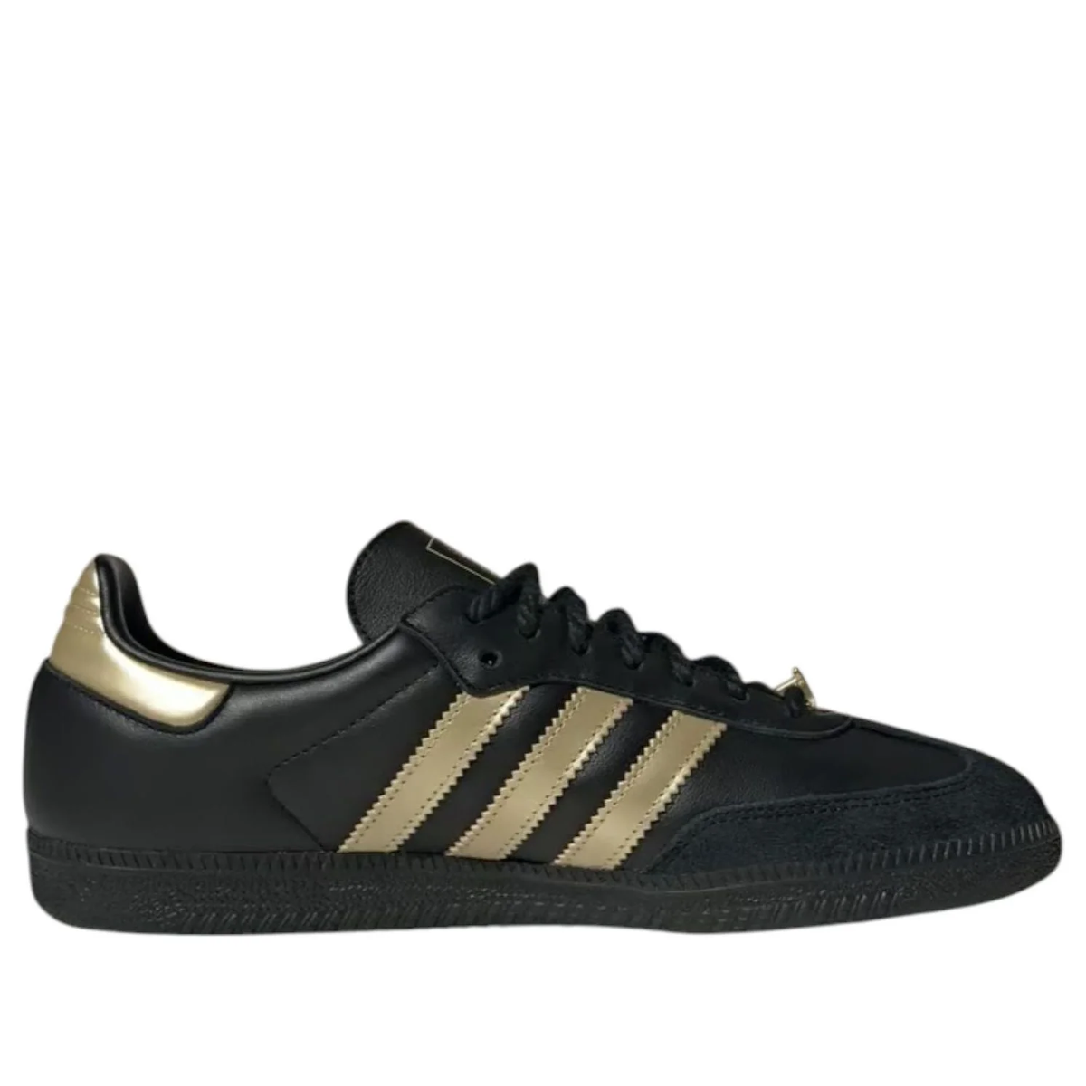 adidas x Dry Clean Only Samba OG Black Gold Sneakers (KI5854)