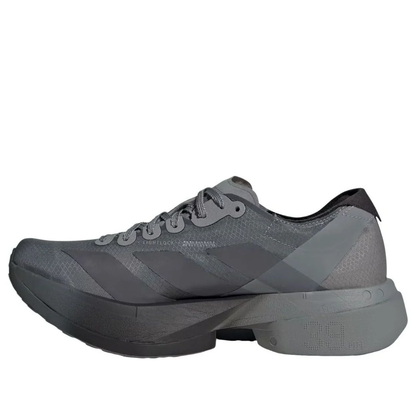 adidas x Satisfy Adizero Adios Pro 4 Black Grey Shoes (KH8439)