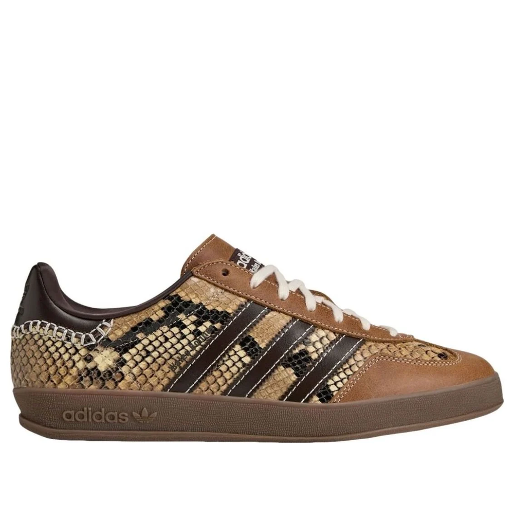 adidas x Wales Bonner Gazelle Indoor Snakeskin Sneakers (KK3641)