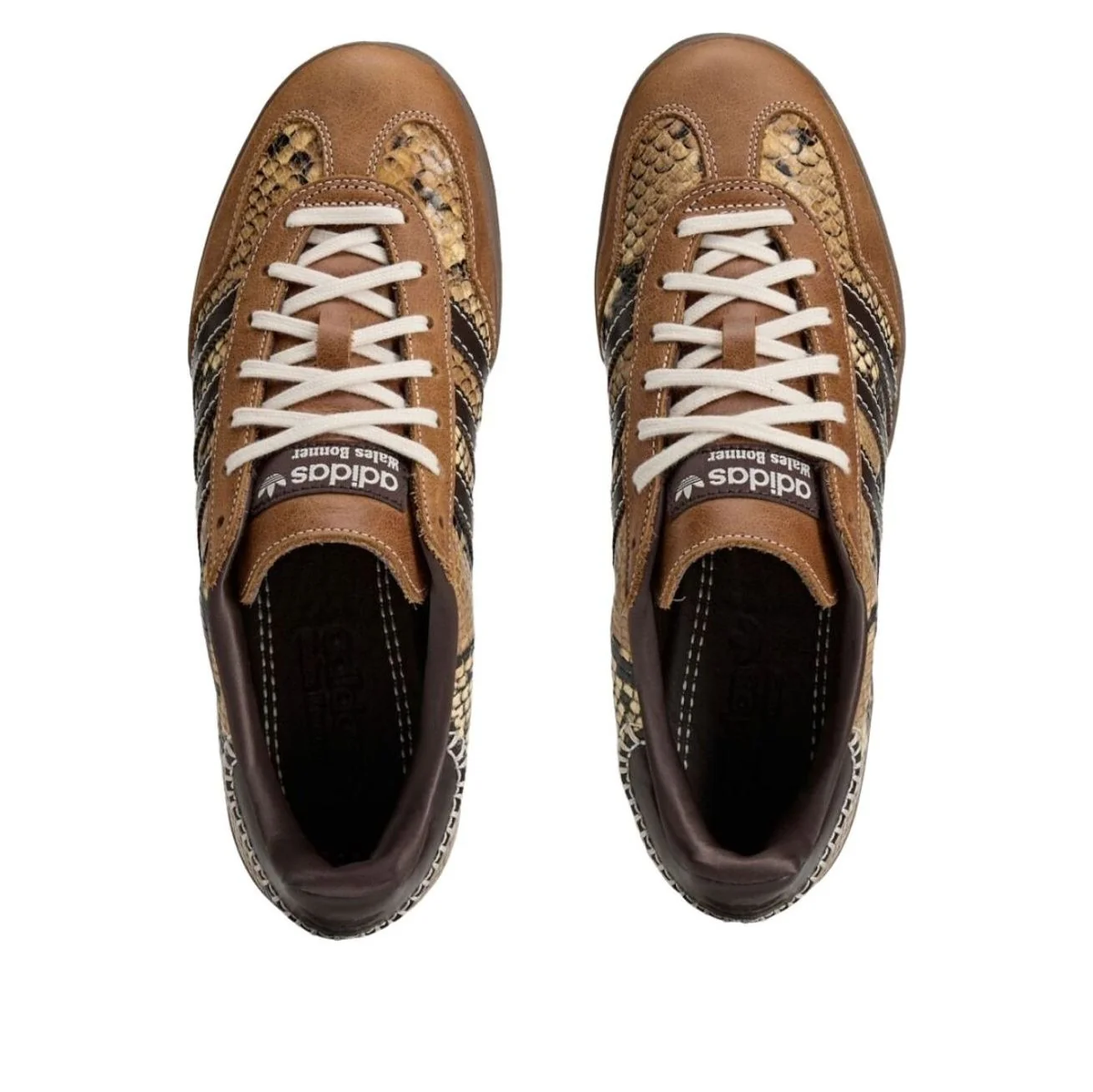 adidas x Wales Bonner Gazelle Indoor Snakeskin Sneakers (KK3641)