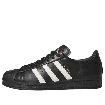 adidas x Willy Chavarria Rose Superstar Black White Red (KI5156)