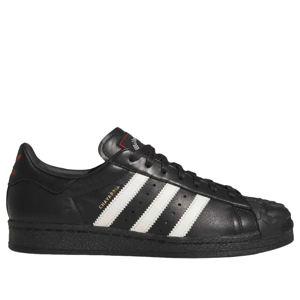 adidas x Willy Chavarria Rose Superstar Black White Red (KI5156)