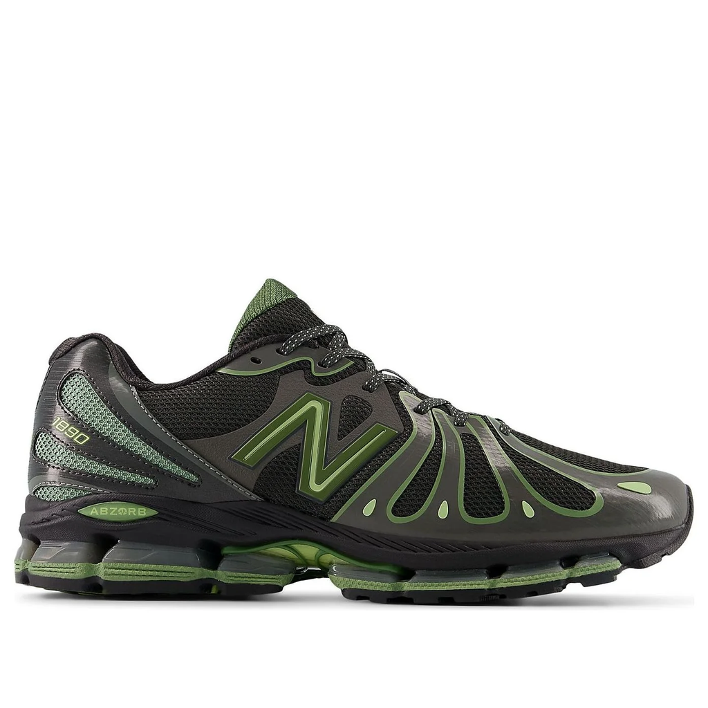 New Balance 1890 Faded Black Utility Green (U189071H)