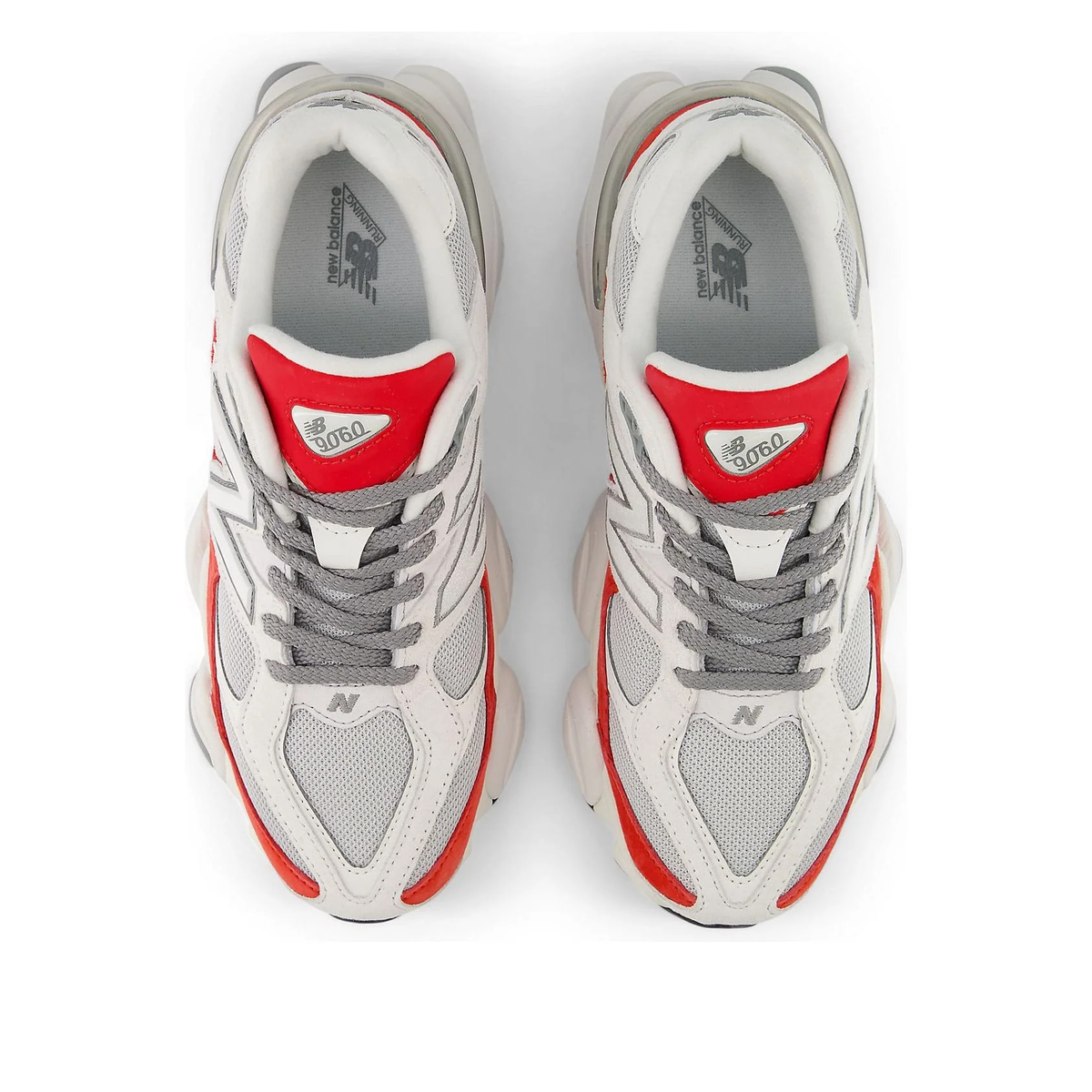 New Balance 9060 "Grey Reflection True Red" (U9060JBE)