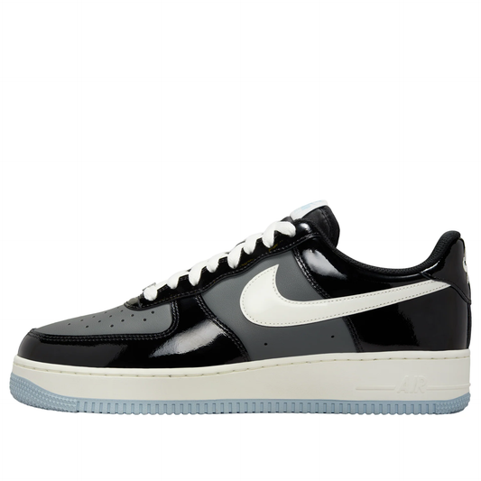 Nike Air Force 1 Low “Black Iron Grey Patent” (IB7676-001)