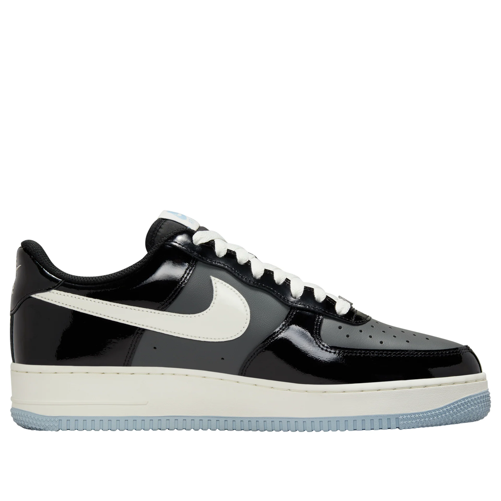 Nike Air Force 1 Low “Black Iron Grey Patent” (IB7676-001)