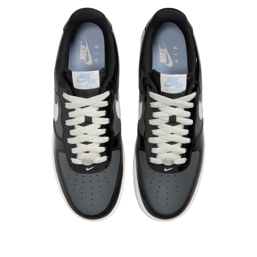 Nike Air Force 1 Low “Black Iron Grey Patent” (IB7676-001)