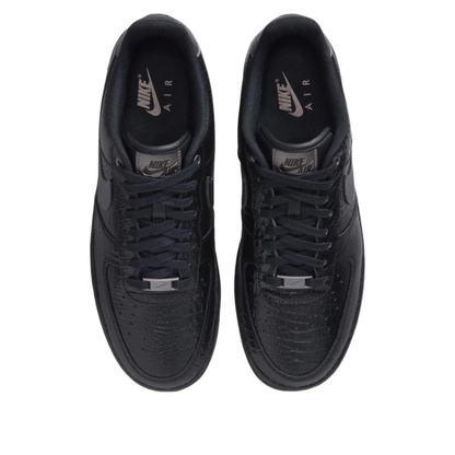 Nike Air Force 1 Low "Triple Black Croc" IV6306-010