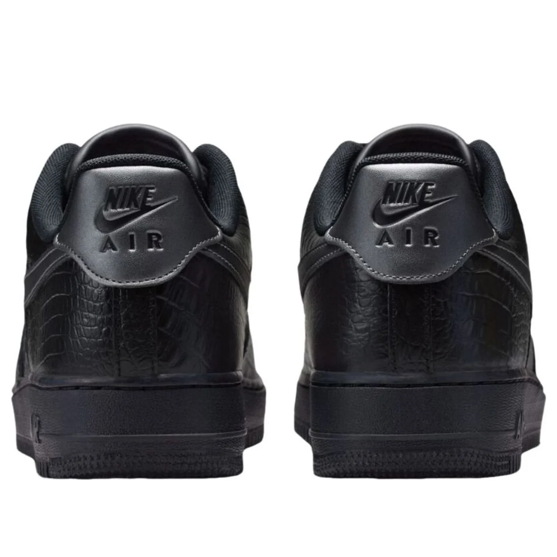 Nike Air Force 1 Low "Triple Black Croc" IV6306-010