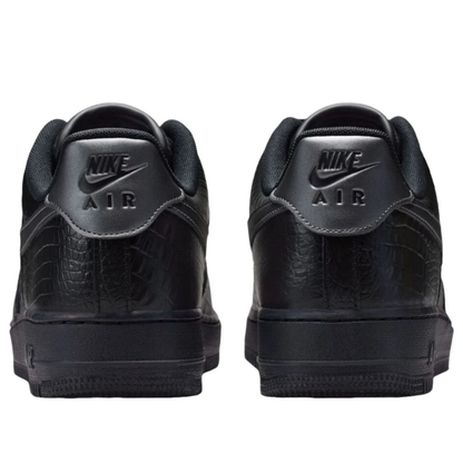 Nike Air Force 1 Low "Triple Black Croc" IV6306-010