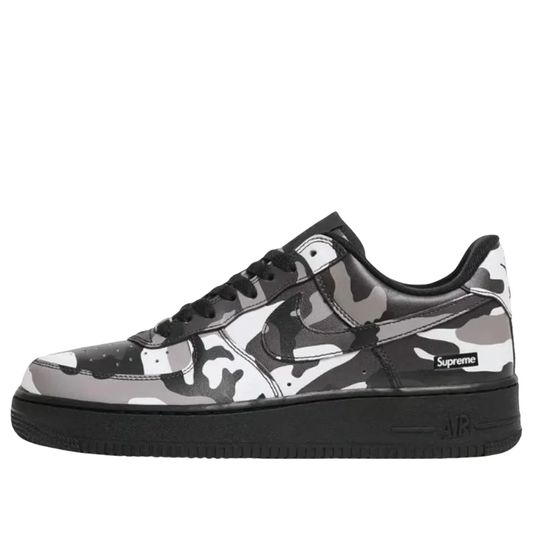 Nike x Supreme Air Force 1 Low "Black Camo" CU9225-901