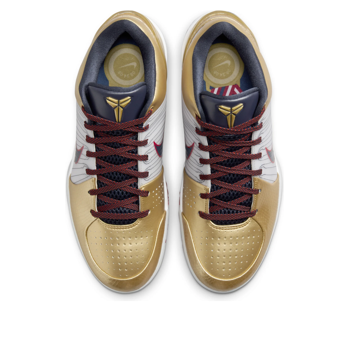 Nike Zoom Kobe 4 Protro “Gold Medal” Sneakers (FQ3544-100)