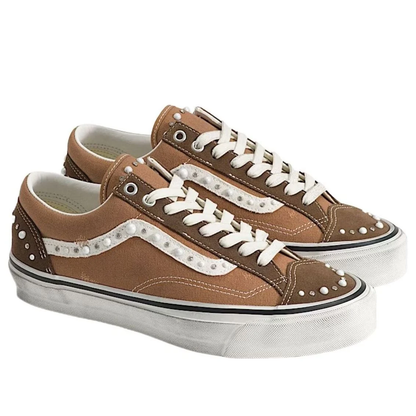 Vans Premium Old Skool 36 Pearlized "Vintage Cocoa Brown" (VN000E8VFST)