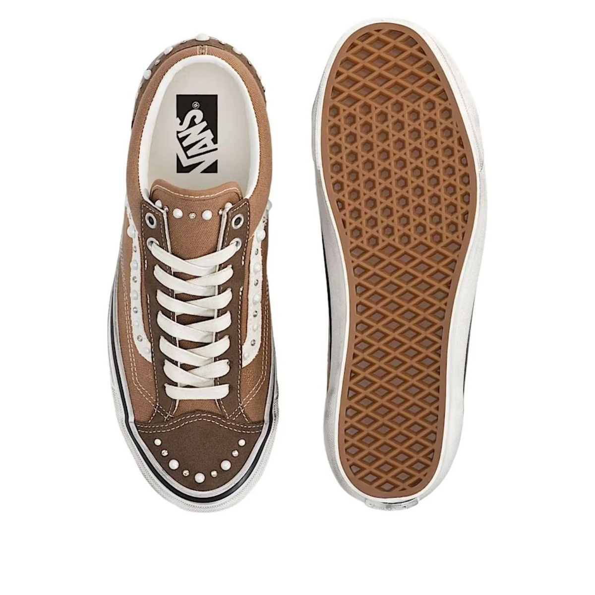 Vans Premium Old Skool 36 Pearlized "Vintage Cocoa Brown" (VN000E8VFST)
