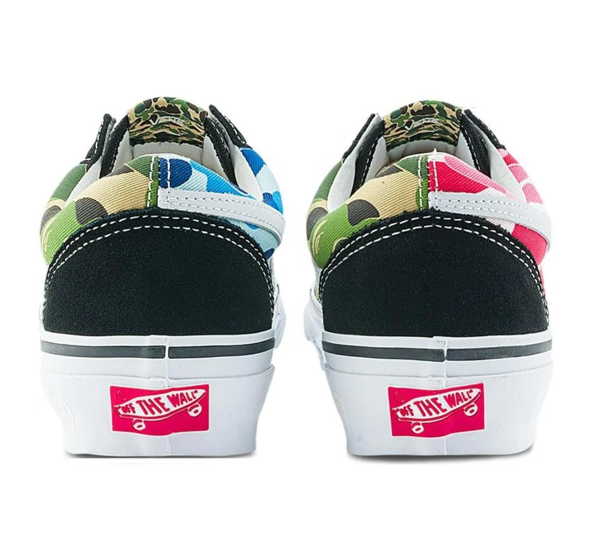 Vans x BAPE ABC LX Old Skool "Multi Color Camo" (VN000E6VE36)